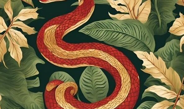 Serpiente de madera